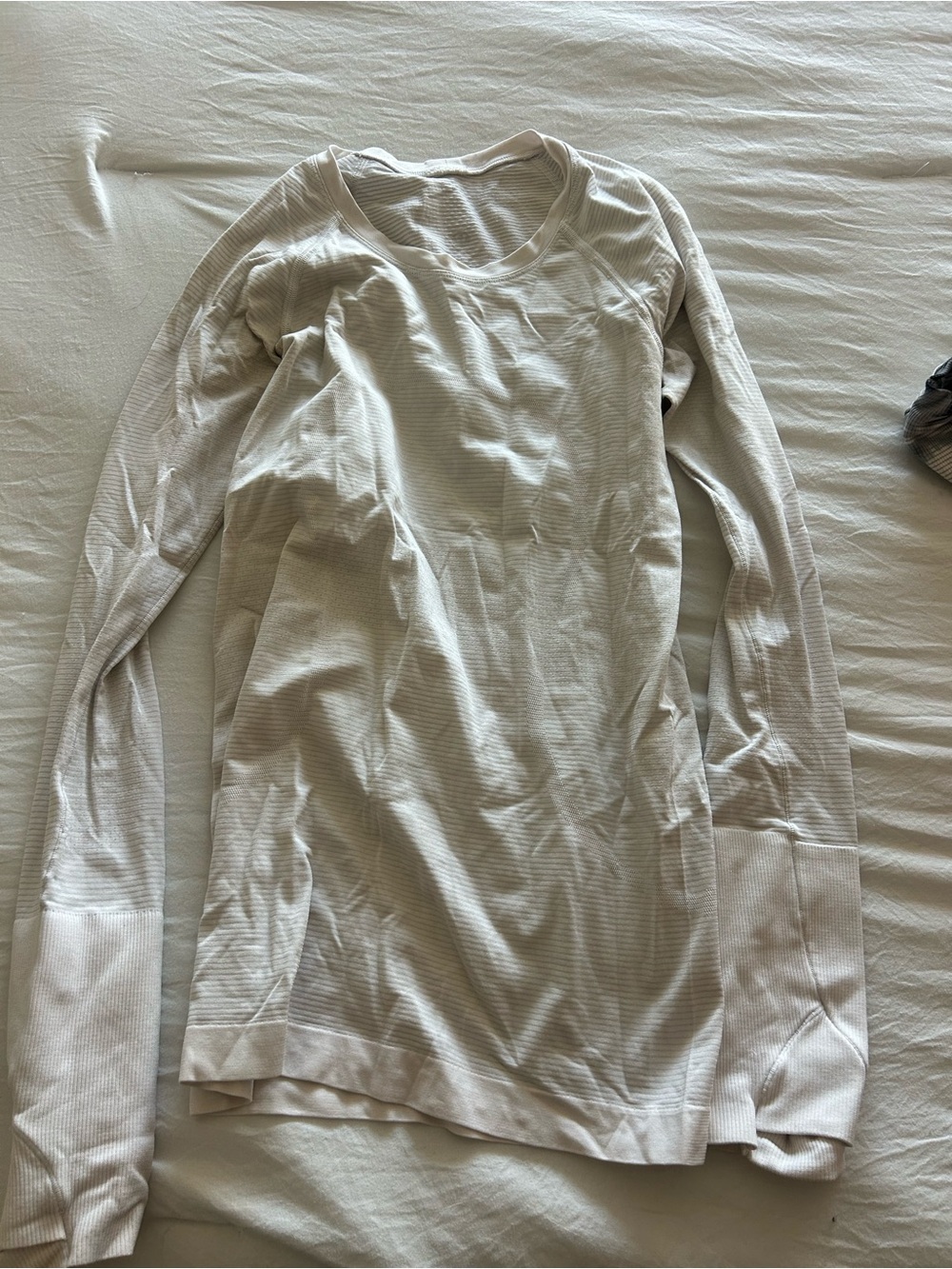 lululemon athletica Long-Sleeve Crew Top - White